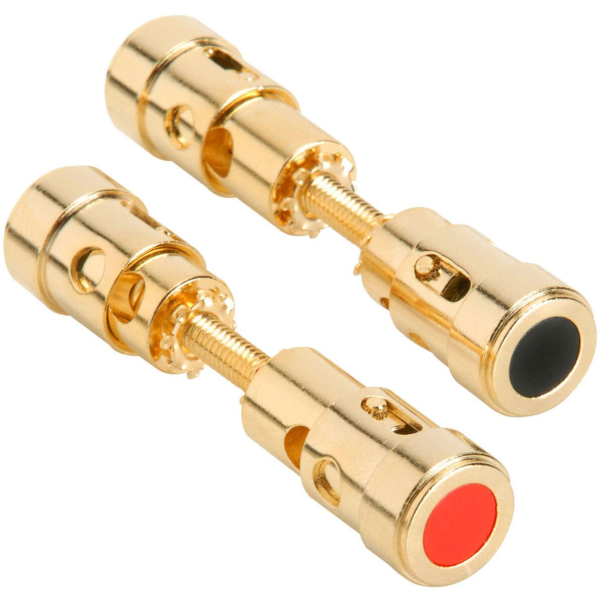 Binding Post Speaker Terminal Connector Push Type Spring Loaded Binding